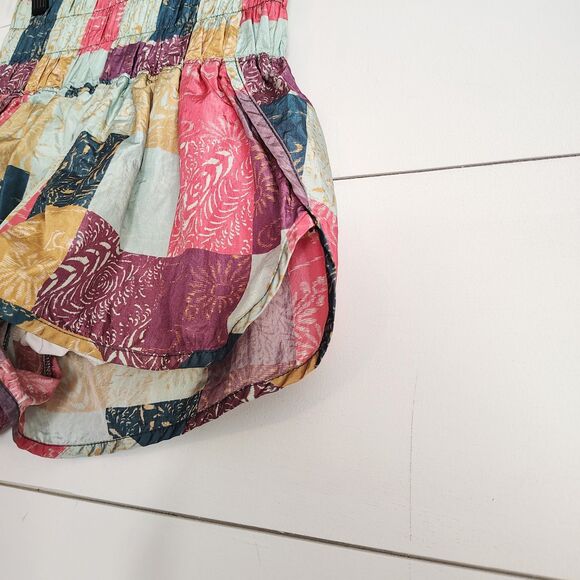 Free People Movement Rose Water Combo Way Home Shorts Patchwork Boho XS - Picture 6 of 11